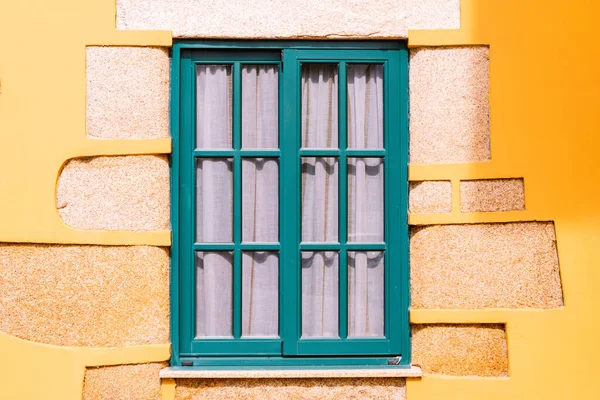 Beautiful Traditional Window Small Spanish Village — Fotografia de Stock