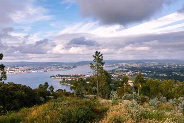 Beautiful Landscape Spanish Estuary North Spain — Foto de Stock