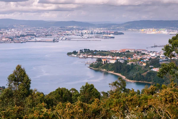 Schöne Landschaft Einer Spanischen Mündung Norden Spaniens — Stockfoto