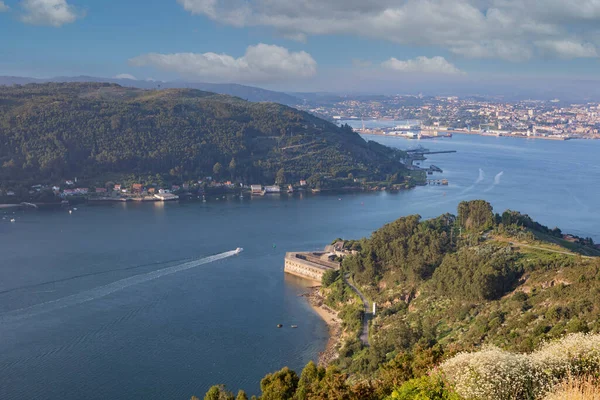 Château San Felipe Ferrol Coruna Espagne Forteresse Militaire Qui Côté — Photo