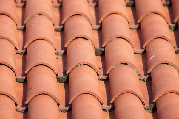 Red tile roof — Stock Photo, Image