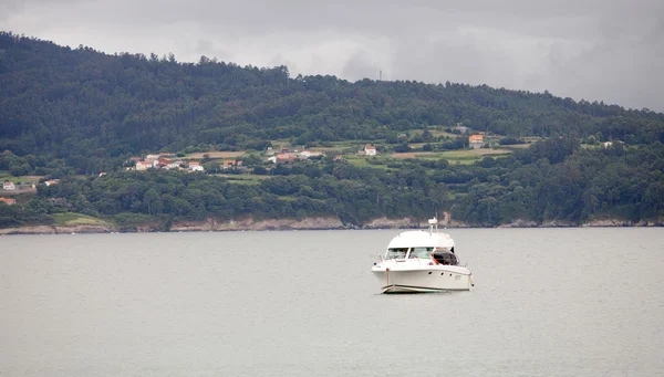 Barco en el mar — Foto de Stock