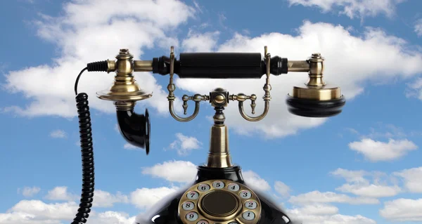 Retro and elegant telephone — Stock Photo, Image