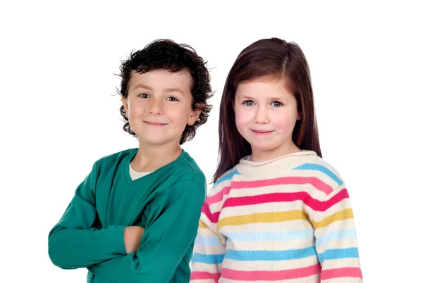 Hermano y hermana. — Foto de Stock