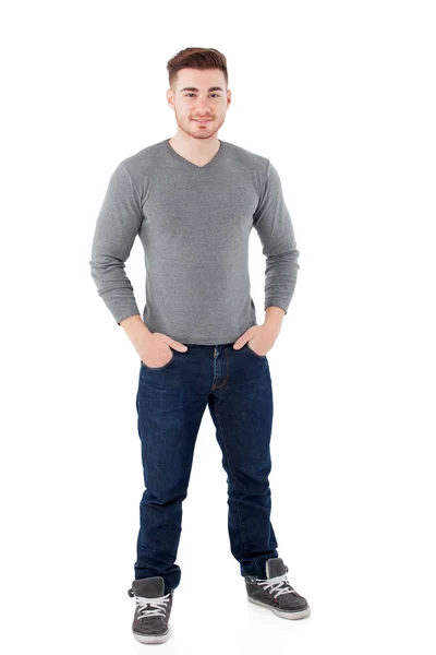 Casual man standing — Stock Photo, Image
