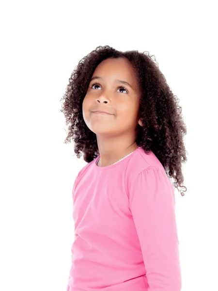 Adorable african little girl — Stock Photo, Image