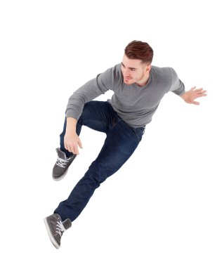 Casual yakışıklı adam