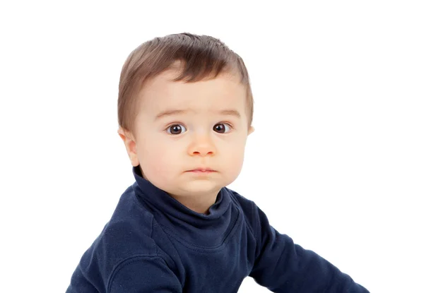 Adorable baby looking at camera — Stock Photo, Image