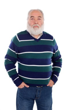 Komuta sizde beyaz sakallı