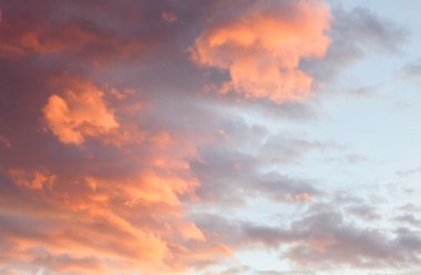 Pastoral Kızıl gökyüzü