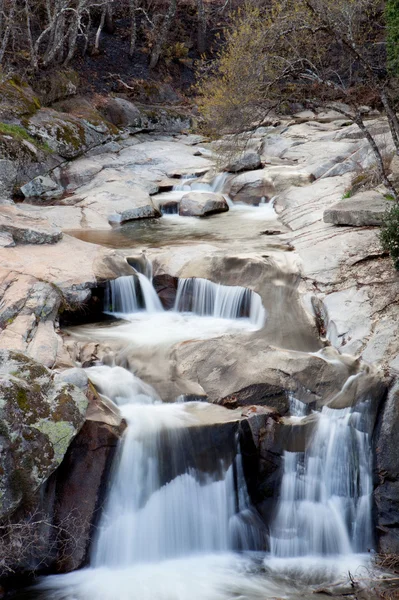 Beautiful waterfall in a mountain — Stock Photo, Image