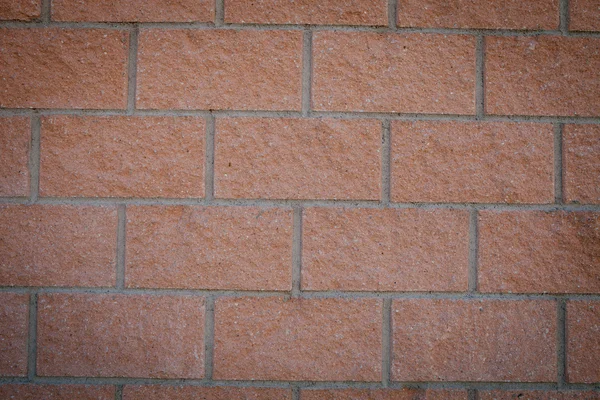 Mattoni che formano un muro rosso — Foto Stock