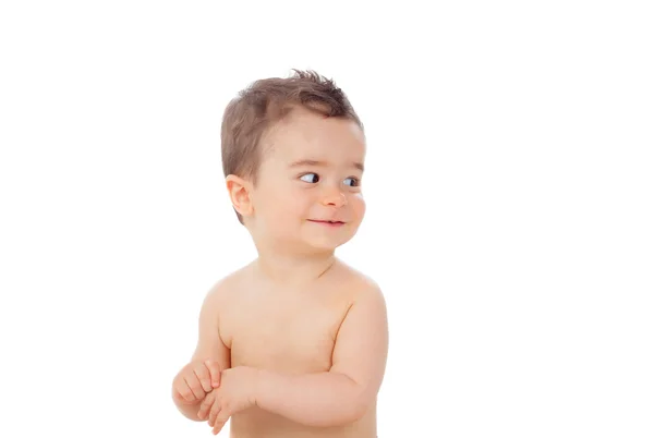 Niño posando en la cámara — Foto de Stock