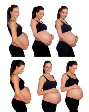 Güzel hamilelik kadın