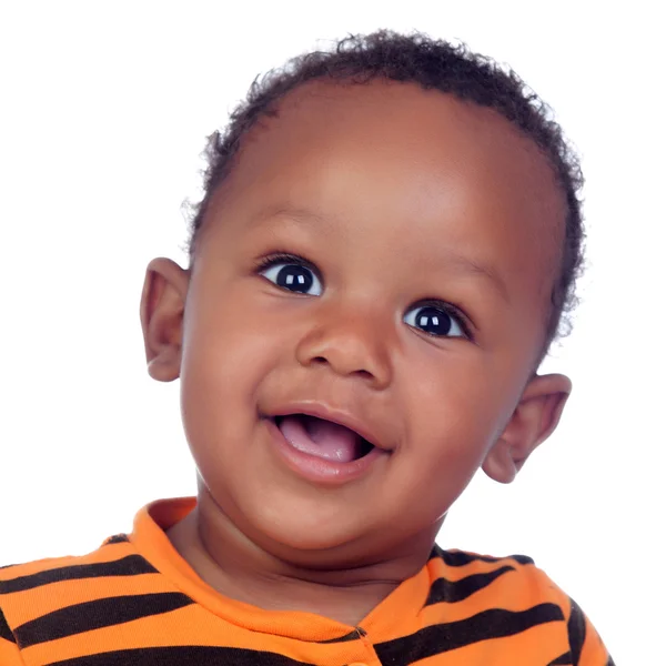 Bebê africano sorrindo — Fotografia de Stock