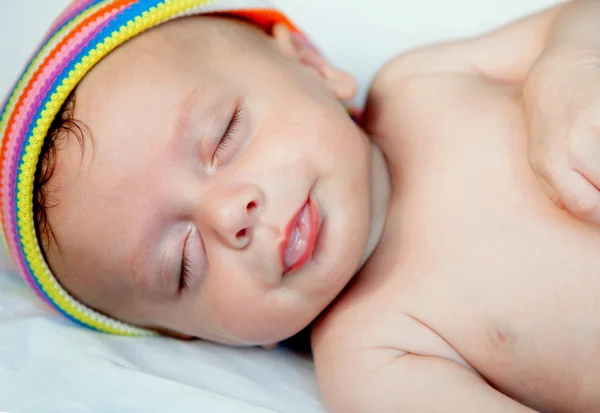 Niedliches Baby schläft — Stockfoto