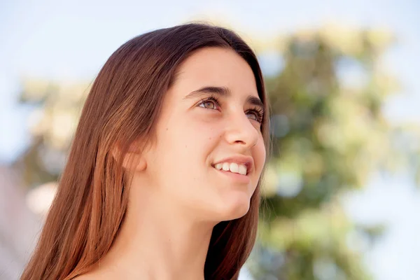 Cute young teenage girl — Stock Photo, Image