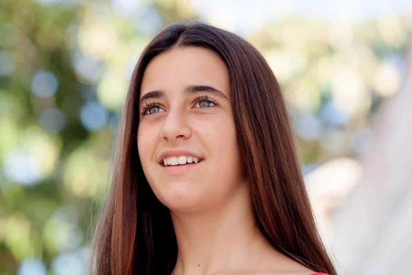 Cute young teenage girl — Stock Photo, Image