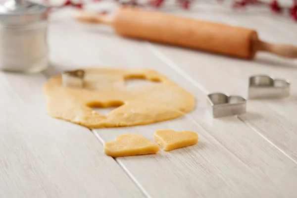 食材やクッキーを調理する調理器具 — ストック写真