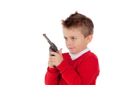 silahla oynarken küçük boy 