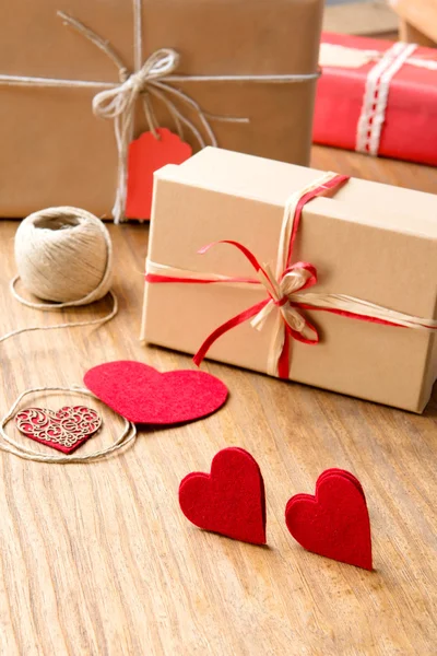 Valentin-napi ajándékok — Stock Fotó