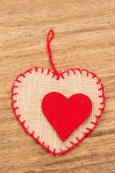 Decoração de corações Valentine — Fotografia de Stock
