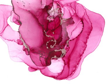 Suluboya resimli soyut renk sıçraması, mürekkep sanatı, çağdaş sanat duvarı dekorasyonu