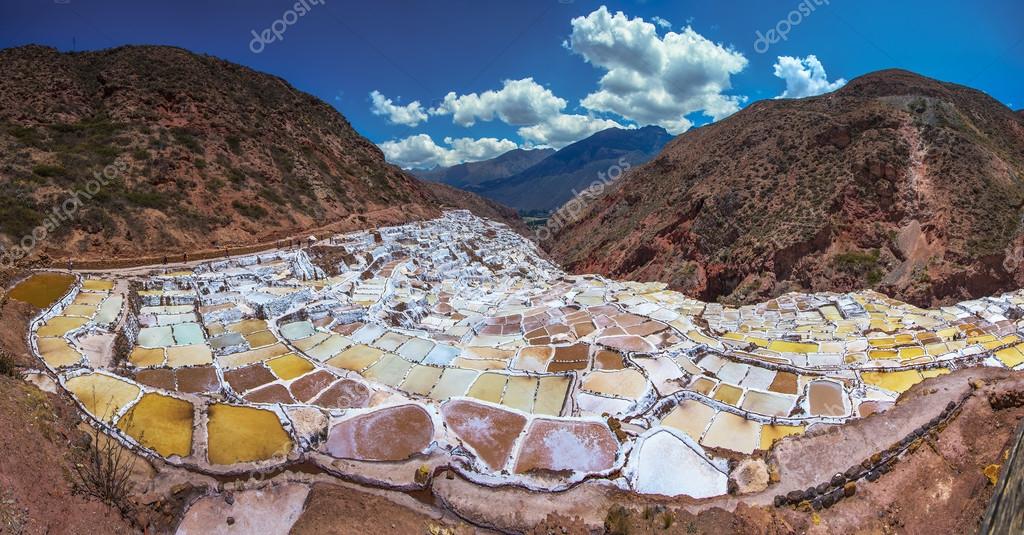 Salinas de Maras near Cusco — Stock Photo © javarman 115492286