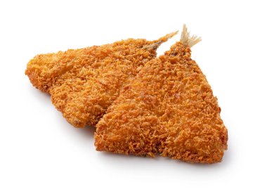 Beyaz arka plana yerleştirilmiş iki uskumru sineği.