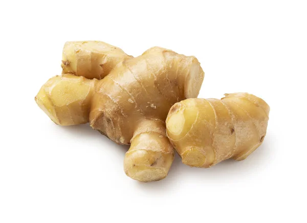 Ginger Placed White Background Focus Stacking — Foto de Stock