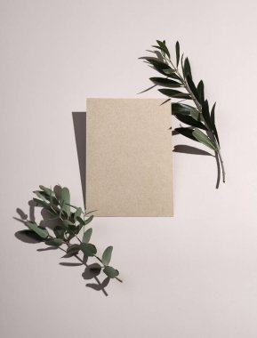 Bu, yaz düğün kırtasiyesinin bir kopyası. Düz kahverengi selamlama