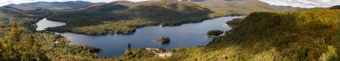 Mont Tremblant Ulusal Parkı Panoramik Fotoğrafı