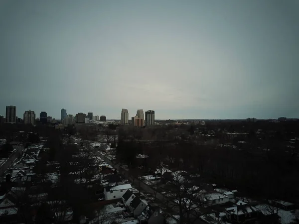 Londra Ontario Canada Una Triste Giornata Invernale Foto Alta Qualità — Foto Stock