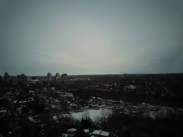 Londra Ontario Canada Una Triste Giornata Invernale Foto Alta Qualità — Foto Stock