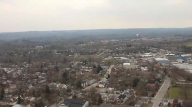 Dundas Tepesi, Ontario Kanada 'daki ikonik zirvenin panoramik videosu.