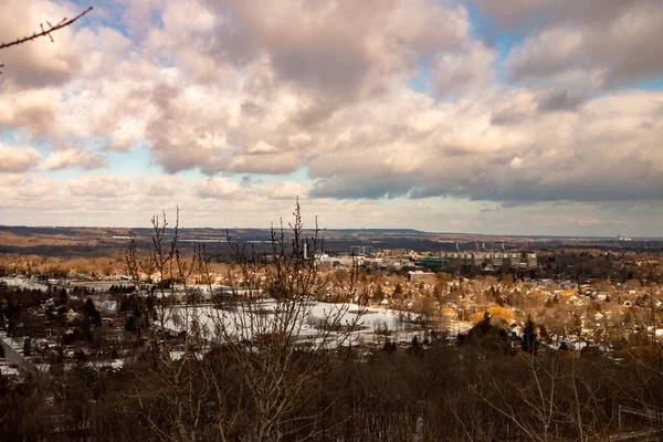 Hamilton panorama fotografie, město v blízkosti GTA — Stock fotografie