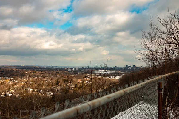 Hamilton skyline fotos, uma cidade perto do GTA — Fotografia de Stock