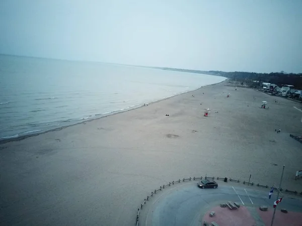 Foto aérea del puerto stanley ontario, lago erie — Foto de Stock