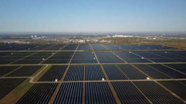 Santral havadan görünümü