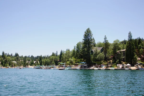 Utsikt över Lake arrowhead i Kalifornien — Stockfoto