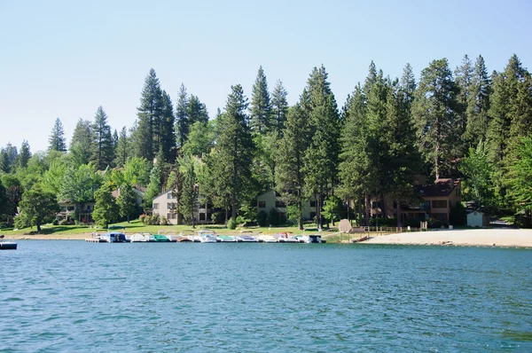 Lake arrowhead California görünümünü — Stok fotoğraf