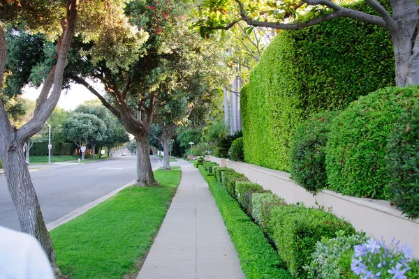 Trottoaren på beverly Hills i Kalifornien — Stockfoto