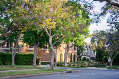 Kaldırıma California'daki beverly hillls