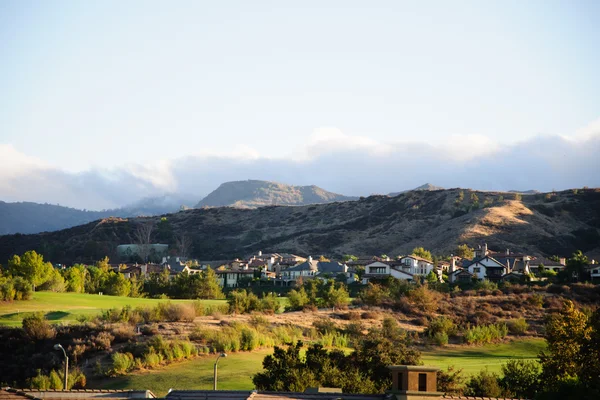 Bekijk de Californië stad valencia — Stockfoto