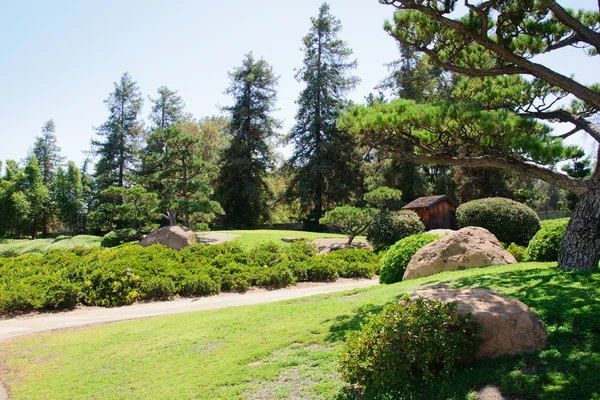 일본 정원의 아름 다운 전망 — 스톡 사진