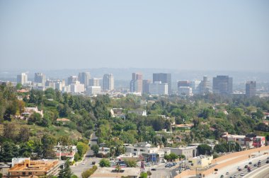 los angeles şehrinin güzel manzara