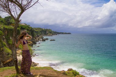 Gizli Jimbaran beach, Bali, Endonezya