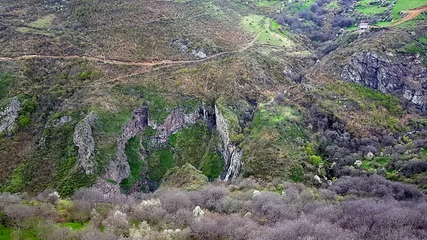 Φύση Στην Περιοχή Tatev Ορεινό Τοπίο Στην Αρμενία — Φωτογραφία Αρχείου