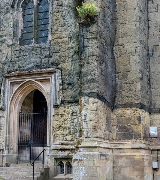 Chichester Cathedral Cathedral Church Holy Trinity Wolnostojąca Średniowieczna Dzwonnica Znana — Zdjęcie stockowe