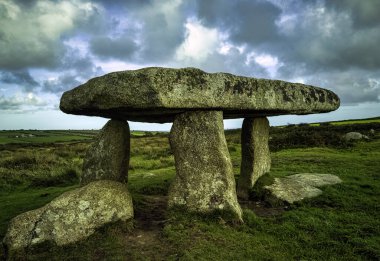 Lanyon Quoit - Cornwall, İngiltere 'de dolmen